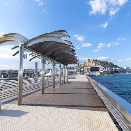 1 Bedroom With Gallery Balcony Free Netflix, Air Conditioning Apartment Alicante